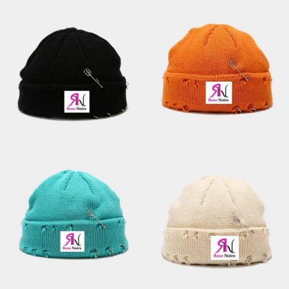 Bonnet Destroy Punk – Rose Noire