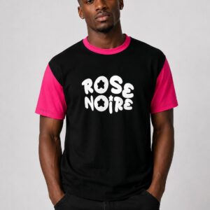 T-Shirt NB Manchettes Rose