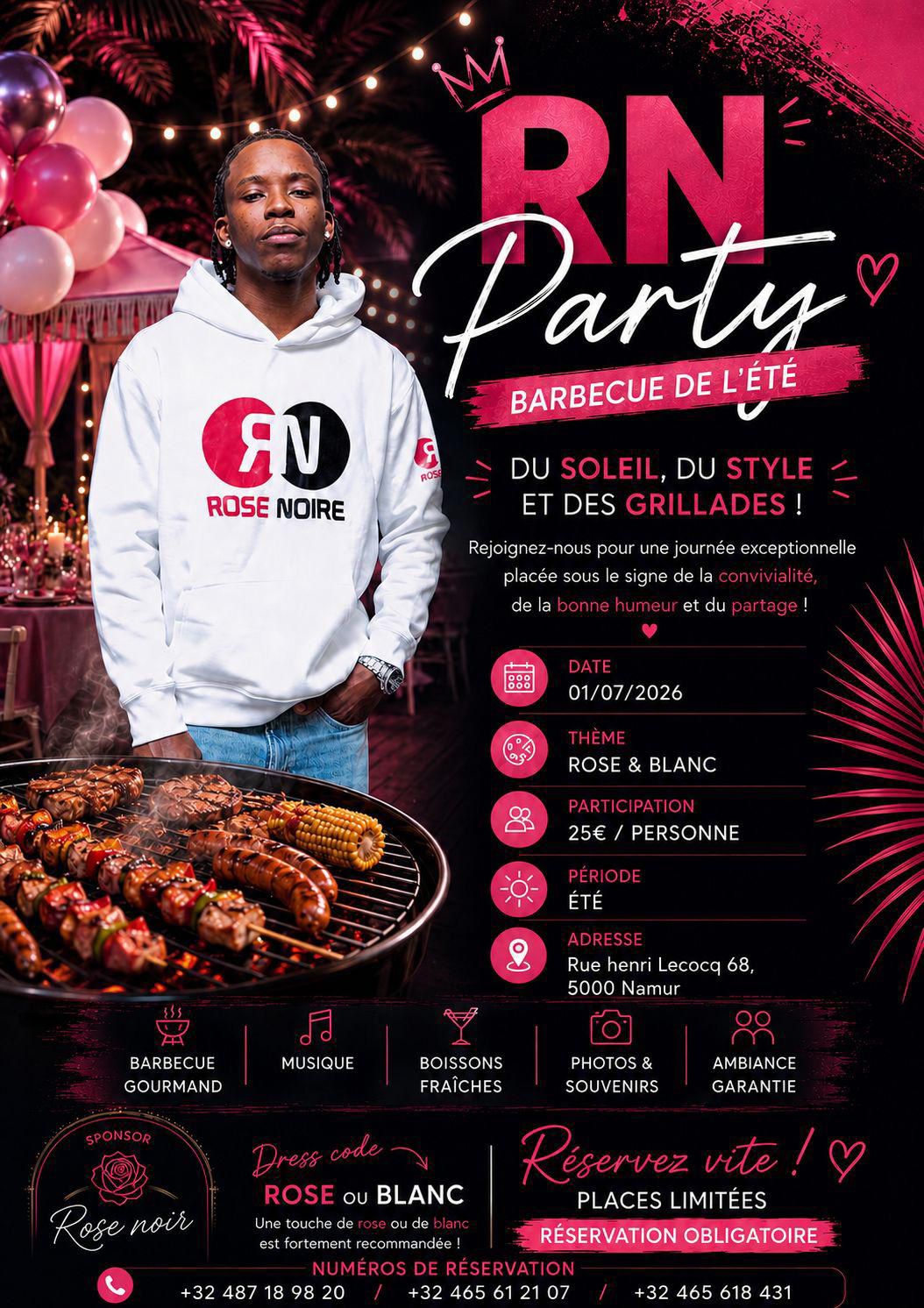 Barbecue Rose Noire 2026